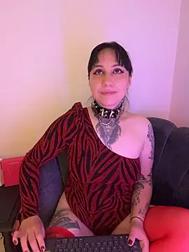 NyxNoire666 Adlı Modelin Web Kamerası Şovu