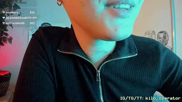 Chatroom XXX en direct de Kilo-09