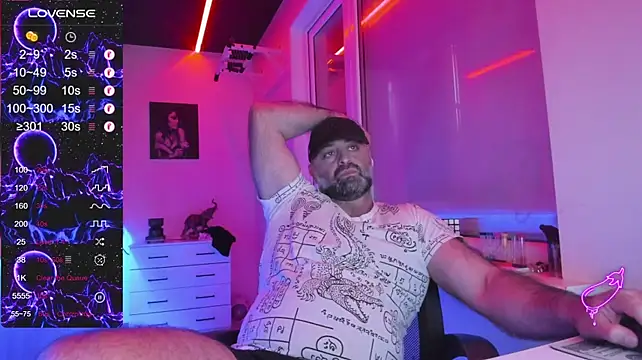 HAIR-MAN élő XXX-chatje