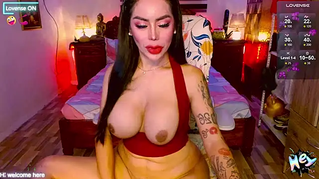 Chat +18 de _QueenGoddess_ ao vivo