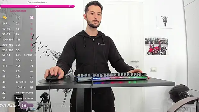 XXX chat uživo modela ZackFraser