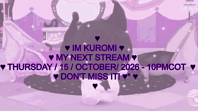 Kuromii_ 现场XXX聊天