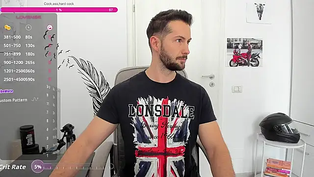 Živý XXX chat ZackFraser