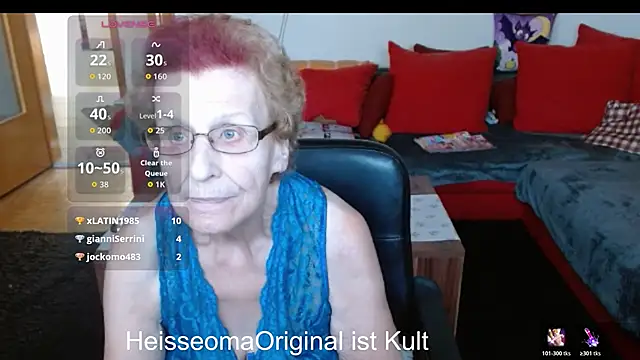 HeisseomaOriginal – Live XXX-chat