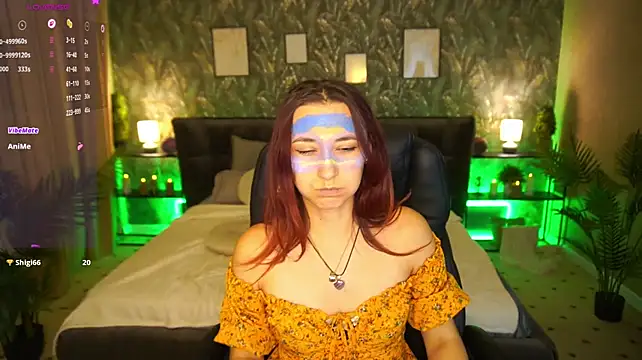 Show modela RoxieRay na web-kameri