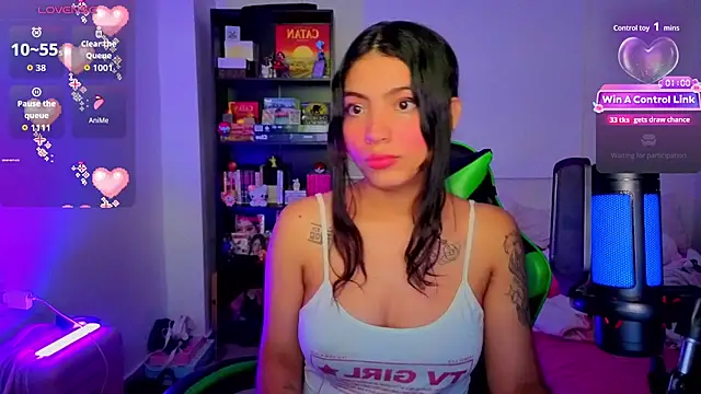 הופעת וובקאם של Lovelyamyy