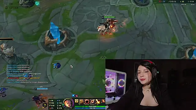 Chat +18 de Selinakimura ao vivo