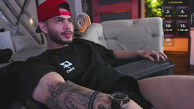 Vincentblack élő XXX-chatje
