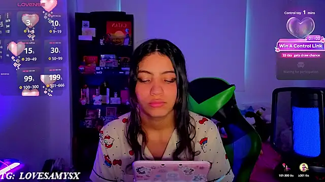 Lovelyamyy Chat XXX in diretta