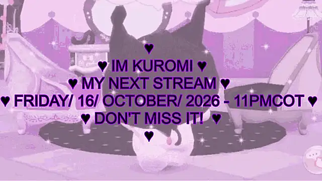 Kuromii_ Chat XXX in diretta