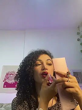CurlyMeryJane élő XXX-chatje