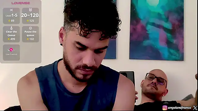 AngelandFranco1 Adlı Modelin Canlı XXX Sohbeti