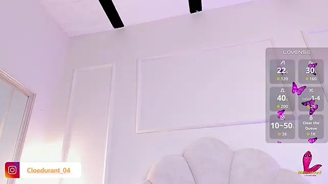 XXX chat uživo modela Cloedurant