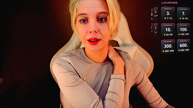 Blondice Chat XXX in diretta