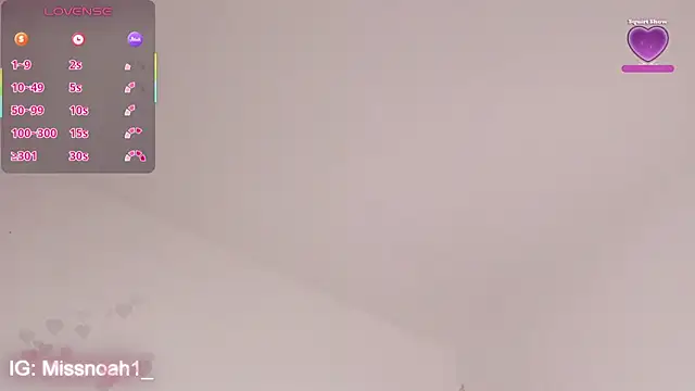 XXX chat uživo modela MissNoah_
