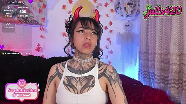 Chat XXX ao vivo de Julls420_