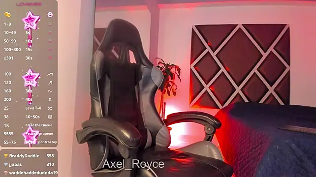 Axel_Royceのウェブカメラショー