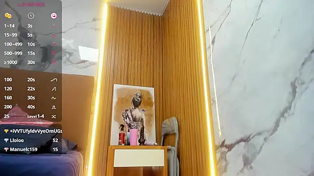 LORENADAVIES 라이브 XXX 채팅