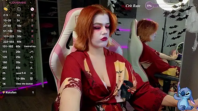XXX chat uživo modela RedVelveten