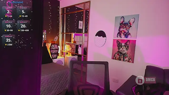 miila_stone élő XXX-chatje