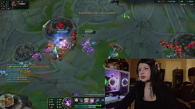 Chat +18 de Selinakimura ao vivo