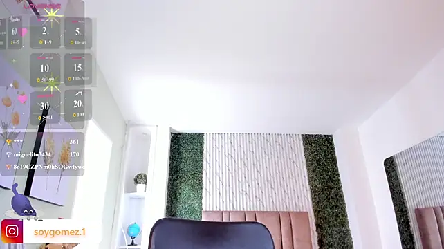 Chat +18 de ArigyGomez ao vivo