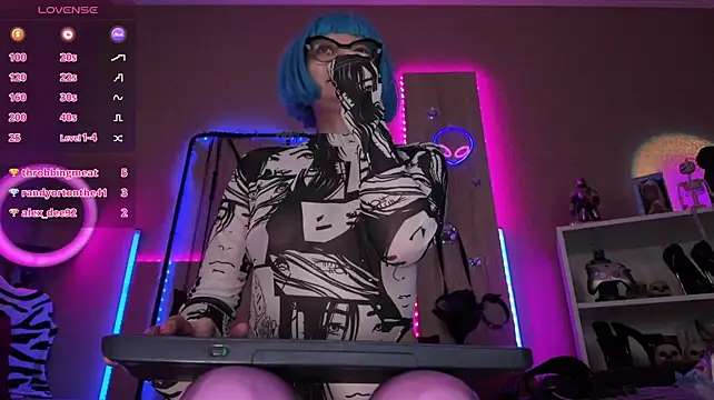 XXX chat uživo modela CyberXGoddess