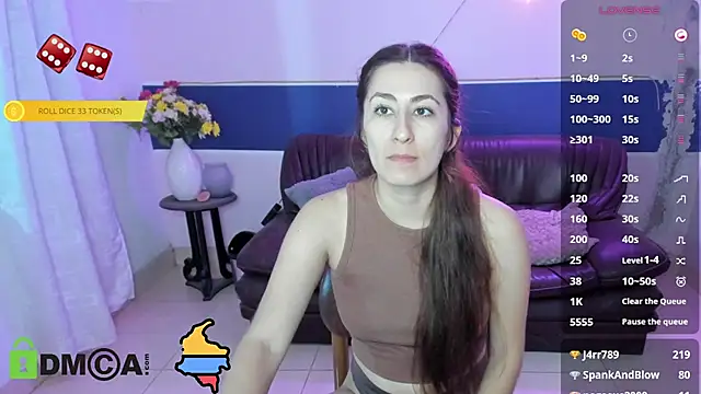 XXX chat uživo modela camiladeluca