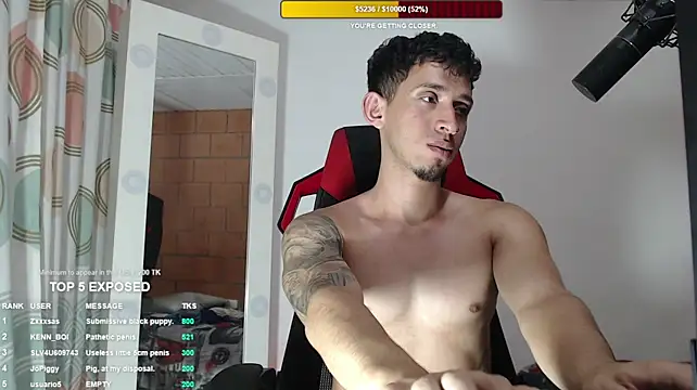Show modela stevenSEX123 na web-kameri