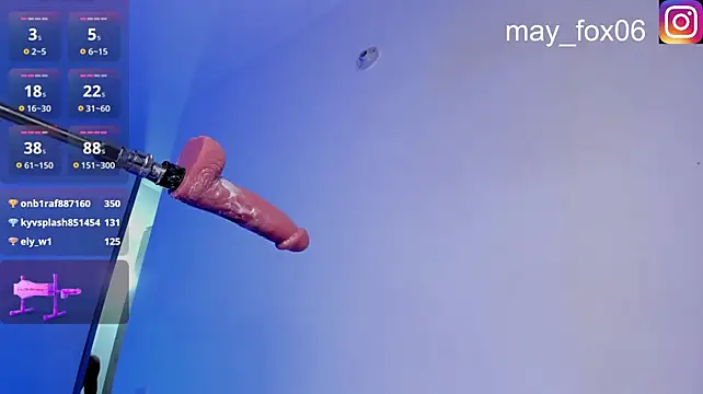 mayfoxx_06 élő XXX-chatje