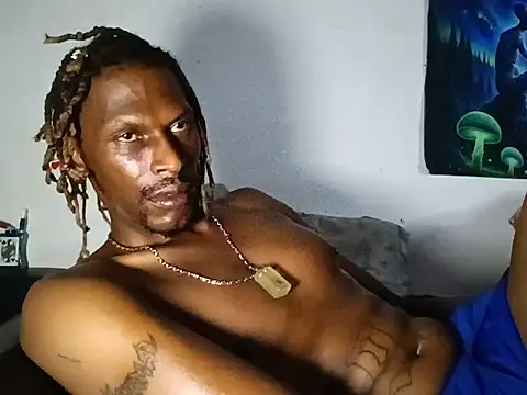 Show modela PharoahMoans4U na web-kameri