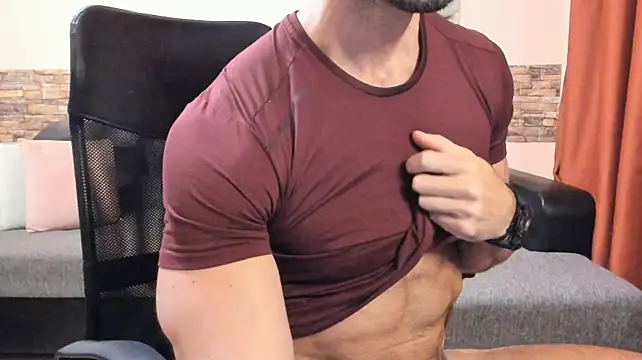 HotHunkTrainer Pertunjukan Webcam