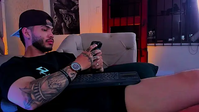 Chat +18 de Vincentblack ao vivo