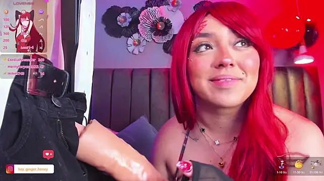 Živý XXX chat ginger_honey_