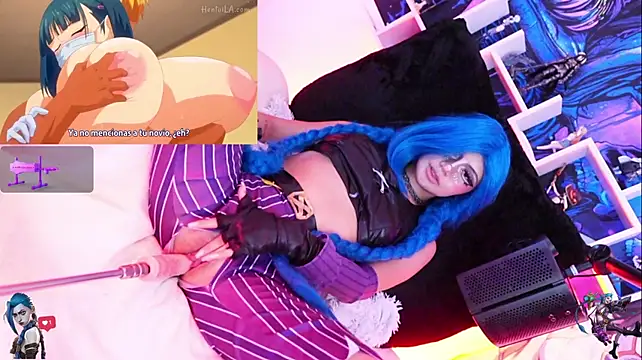 แชท XXX สดของ Jinx--