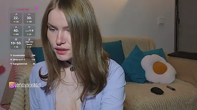 Jennyviva 라이브 XXX 채팅