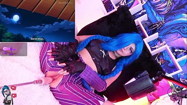 แชท XXX สดของ Jinx--