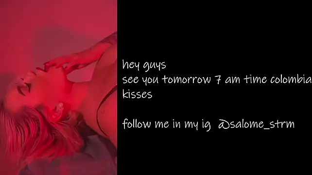 SalomeStorm_'s Live XXX Chat