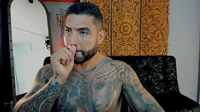 הופעת וובקאם של Aaron_Vega