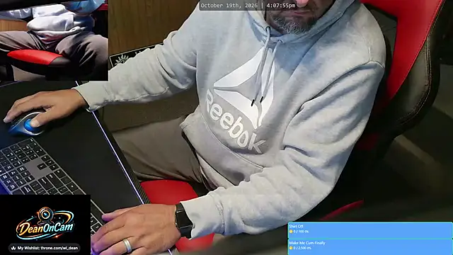 צ'אט XXX בשידור חי של DeanonCam