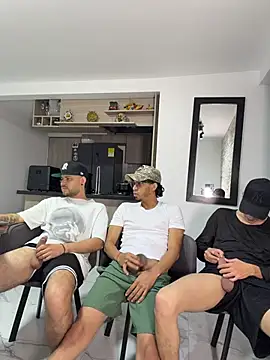 Show modela JuanY_David na web-kameri