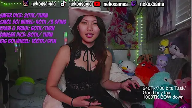 Chatroom XXX en direct de NekoxSama