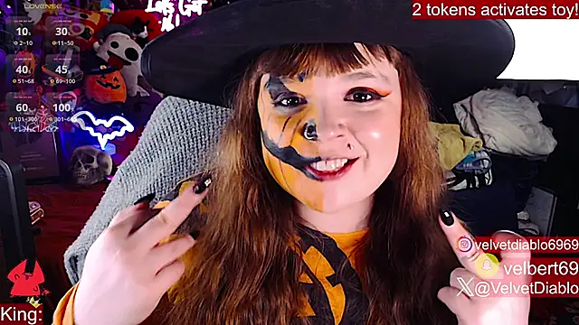 Chat +18 de VelvetDiablo ao vivo
