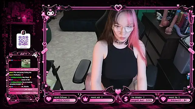 XXX chat uživo modela Maya_Viola