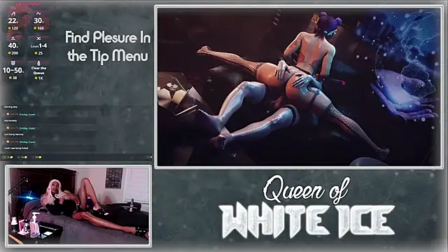 QueenofWhiteIce 웹캠 쇼