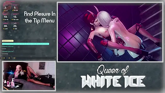 โชว์เว็บแคมของ QueenofWhiteIce