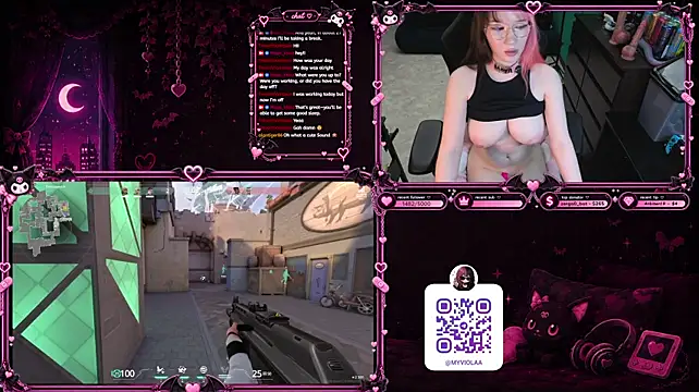 Maya_Viola 现场XXX聊天