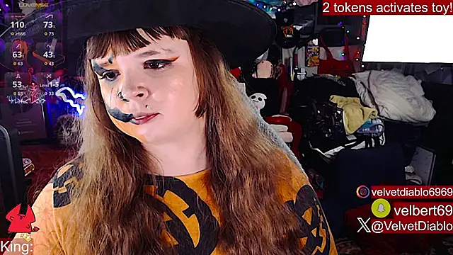 Chat +18 de VelvetDiablo ao vivo