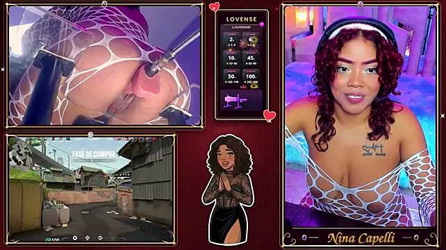 Chat +18 de NinaCapelli ao vivo