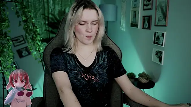 Show de BethanyCloud na webcam